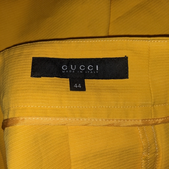 Gucci 2007 knee length yellow skirt - Picture 4 of 8